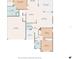 Detailed floor plan showing dimensions of rooms and garage at 461 Troy Loop, The Villages, FL 32162