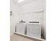 Laundry room with a side-by-side washer and dryer at 220 Clawson Way, Kissimmee, FL 34747