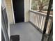 Private balcony with exterior door at 1031 S Hiawassee Rd # 2524, Orlando, FL 32835