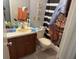 Bathroom with shower and toilet at 1031 S Hiawassee Rd # 2524, Orlando, FL 32835