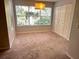 Spacious bedroom with large window and plush carpeting at 5124 Conroy Rd # 27, Orlando, FL 32811