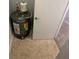 Water heater closet with energy efficient water heater at 5124 Conroy Rd # 27, Orlando, FL 32811