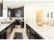 Modern kitchen featuring stainless steel appliances and granite countertops at 3032 Lakes Crest Ave, St Cloud, FL 34772