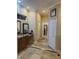 Primary bathroom with walk-in shower and double vanity at 1150 Sweet Heather Ln, Apopka, FL 32712