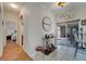 Hallway with access to patio and bedroom at 603 Pinehurst Ct, Kissimmee, FL 34758