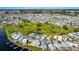 Aerial view of the resort homes surrounding the community golf course at 9000 Us Highway 192 # 242, Clermont, FL 34714