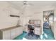 Bright room with a view, closet, wall storage, and a comfortable desk area at 9000 Us Highway 192 # 242, Clermont, FL 34714