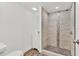 Bathroom featuring walk in shower and a vanity at 608 Grand St, Orlando, FL 32805