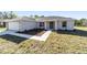 Charming single-story home with a welcoming entrance and green lawn at 20184 Sw 57 St, Dunnellon, FL 34431
