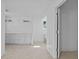 Tiled shower stall with modern fixtures and a patterned floor at 1132 Avenue K # A, Haines City, FL 33844