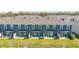 Townhomes featuring sliding glass doors leading to patios or balconies at 6677 Sw 81St Loop, Ocala, FL 34476