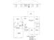Detailed floor plan showcasing the layout of this home, including bedrooms, kitchen, and great room at 5593 Sw 199Th Ct, Dunnellon, FL 34431