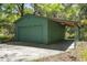 Detached garage with carport featuring ample space for parking and storage at 445 Se 98Th Ave, Webster, FL 33597