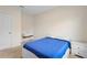 Bedroom with carpet flooring and light paint at 805 Baylor Dr, Deltona, FL 32725
