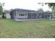 Backyard with large screened in pool and patio, perfect for entertaining Gathering and friends at 124 Auburn Rd, Auburndale, FL 33823