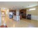 Spacious kitchen boasts a large island and tile flooring at 1720 Reflection Ln, St Cloud, FL 34771