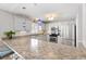 Modern kitchen featuring stainless steel appliances, custom cabinets, and a spacious countertop at 1139 Santa Cruz Dr, The Villages, FL 32162