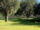 Spacious yard with mature trees and fresh green grass at 3 Lakeside Dr, Ocala, FL 34482