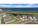Picture of a home with an amazing aerial view of the nearby water and neighborhood at 744 Osprey Roost Dr, Lakeland, FL 33801