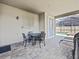 The outdoor patio has ample space for outdoor dining and entertaining, plus a grill at 9001 Flamingo Key Way, Kissimmee, FL 34747