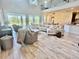 Spacious living room with large windows and an open floor plan at 7443 Lake Albert Dr, Windermere, FL 34786