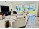 Spacious living room with sliding glass doors to the backyard at 7443 Lake Albert Dr, Windermere, FL 34786