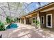 Spacious outdoor pool area, beautiful plants and natural light for relaxing outdoor living at 17358 Hwy 27, Clermont, FL 34715
