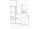 A black and white floor plan shows the layout of this home's rooms and features at 3610 Pershing Ave, Orlando, FL 32812