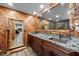 Nicely appointed sinks and cabinets in the main bathroom at 6820 County Road 561, Clermont, FL 34714