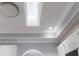 Kitchen featuring modern tray ceiling with updated lighting at 3955 Sw 139Th Street Rd, Ocala, FL 34473