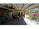 Garage needing remodel with an opened garage door at 20045 Sw 88Th Place Rd, Dunnellon, FL 34431