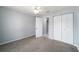 Bedroom featuring neutral colored walls, carpet, and ceiling fan at 8166 Sw 80Th Ter, Ocala, FL 34476