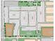 Community map showcasing lot locations, planned amenities, and the layout of the Scenic Terrace neighborhood at 5133 Forget Me Not Ave, Lake Hamilton, FL 33851