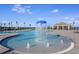 A splash fountain feature in the community pool offers hours of fun in the sun at 5133 Forget Me Not Ave, Lake Hamilton, FL 33851