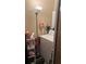Functional laundry room with a stacked washer and dryer, providing convenience and efficiency for everyday chores at 5127 Eaglesmere Dr # A02, Orlando, FL 32819