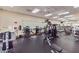 Well-equipped gym featuring modern exercise machines and ample workout space at 3905 Westerham Dr, Clermont, FL 34711