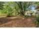 Spacious backyard with mature trees providing lots of shade at 2508 Yale Ave, Sanford, FL 32773