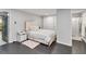 Bedroom with a comfortable bed, closet, and access to an attached bathroom at 2508 Yale Ave, Sanford, FL 32773