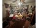 Bedroom with shelves and ceiling fan at 725 6Th Ne St, Fort Meade, FL 33841
