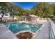 Sparkling community pool with shaded pavilion and comfortable seating, perfect for relaxation and social gatherings at 1839 Cranberry Isles Way, Apopka, FL 32712