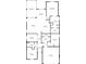 Detailed floor plan showcasing the layout of the home including bedrooms, kitchen, and living areas at 6185 Sw 89Th Ct, Ocala, FL 34481