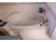 Soaking tub is a lovely feature of this home, perfect for relaxation at 1695 Horseshoe Rd, Deltona, FL 32725