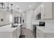Well-appointed kitchen with a center island, stainless steel appliances, and ample cabinet space at 1896 Napoli Dr, St Cloud, FL 34771