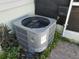 New air conditioning unit sits beside the mail box at 6971 Pompeii Rd, Orlando, FL 32822