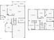 Detailed floor plan showcasing the layout of the home including the living spaces, bedrooms, and bathrooms at 9525 Southern Garden Cir, Altamonte Springs, FL 32714