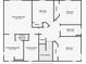 Second floor plan showing bedroom and bathroom locations and dimensions, including the primary suite at 9525 Southern Garden Cir, Altamonte Springs, FL 32714