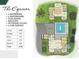 Detailed floor plan showcases a five-bedroom layout, pool, outdoor living space, and three-car garage at 2716 Delphi Hills Way, Lakeland, FL 33812