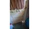 Interior door with worn paint, shows signs of age and wear, potentially needing repair or replacement at 7043 Curtis Ave, Groveland, FL 34736
