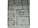 Detailed floor plan showcasing the layout of this home, including the multiple bedrooms and three car garage at 742 Copper Creek Dr, New Smyrna Beach, FL 32168