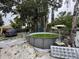 Backyard featuring above ground pool and ample space for lounging and entertainment at 721 Crestview Dr, Casselberry, FL 32707
